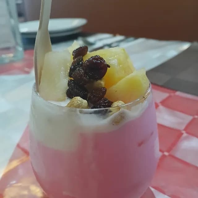 Authentic Indian dish presentation